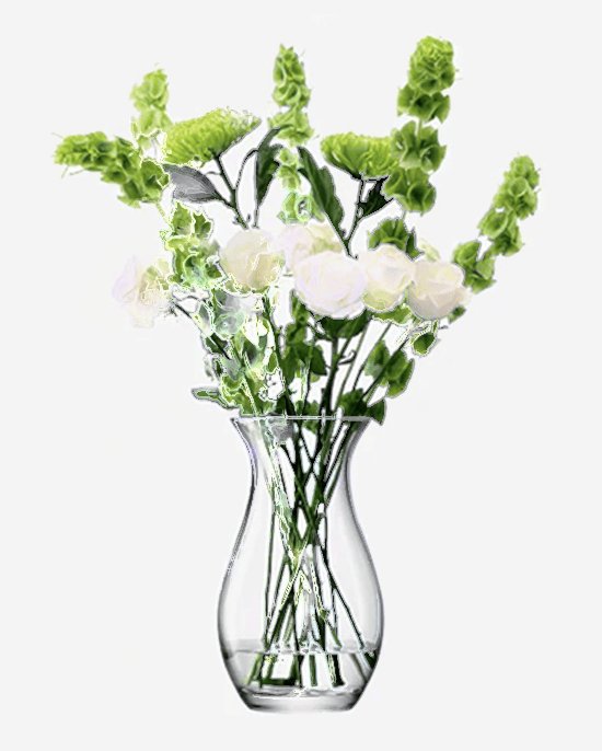 مزهرية جراند بوسي من LSA Clear Flower