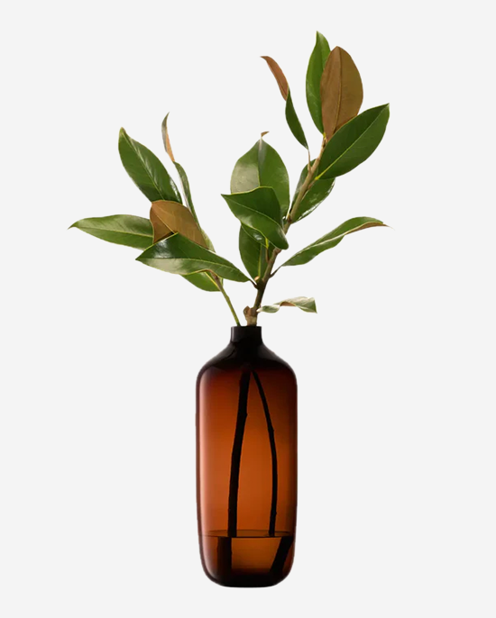 LSA Vessel Peat Brown Vase H38cm