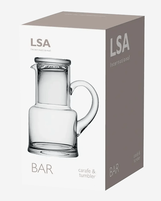 إبريق وكوب LSA Bar شفاف