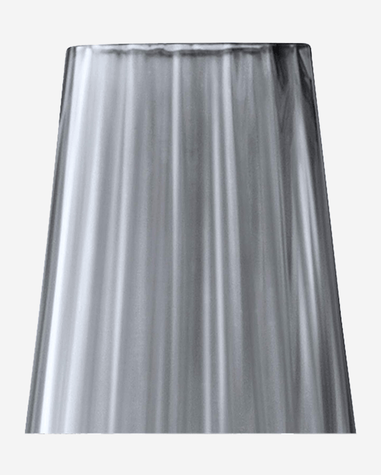 مزهرية LSA Sheer Zinc بارتفاع 18 سم