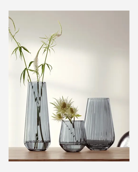 LSA Sheer Zinc VaseLantern