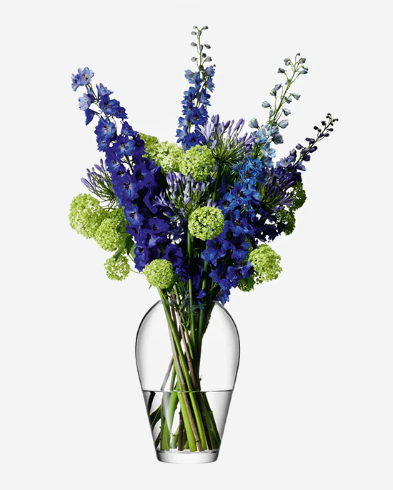 LSA Flower Grand Bouquet Vase Clear