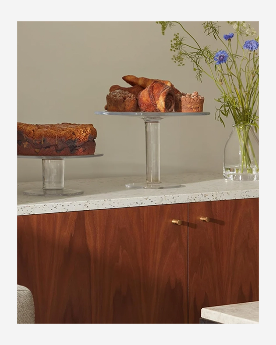 LSA Klara Clear Cakestand High