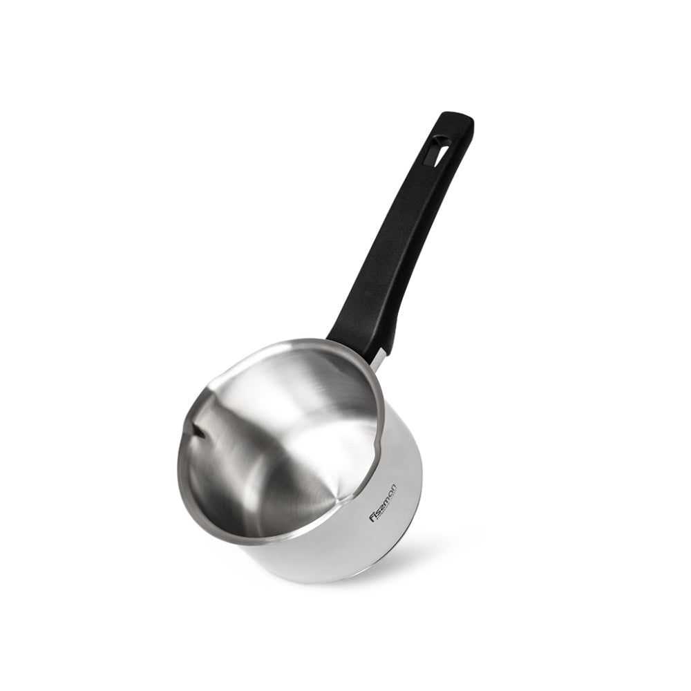 Fissman Sauce Pan Dione 12cm/0.9 LTR Without Lid Stainless Steel
