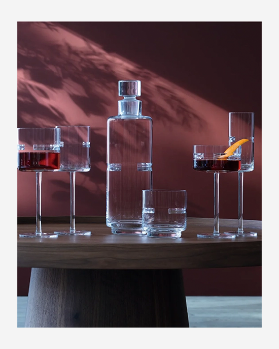 LSA Horizon Clear Cut Red Wine Glass 390ml