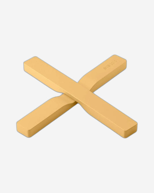 إيفا سولو 530765 2 حامل مغناطيسي للأواني الساخنة بلون الرمل الذهبي