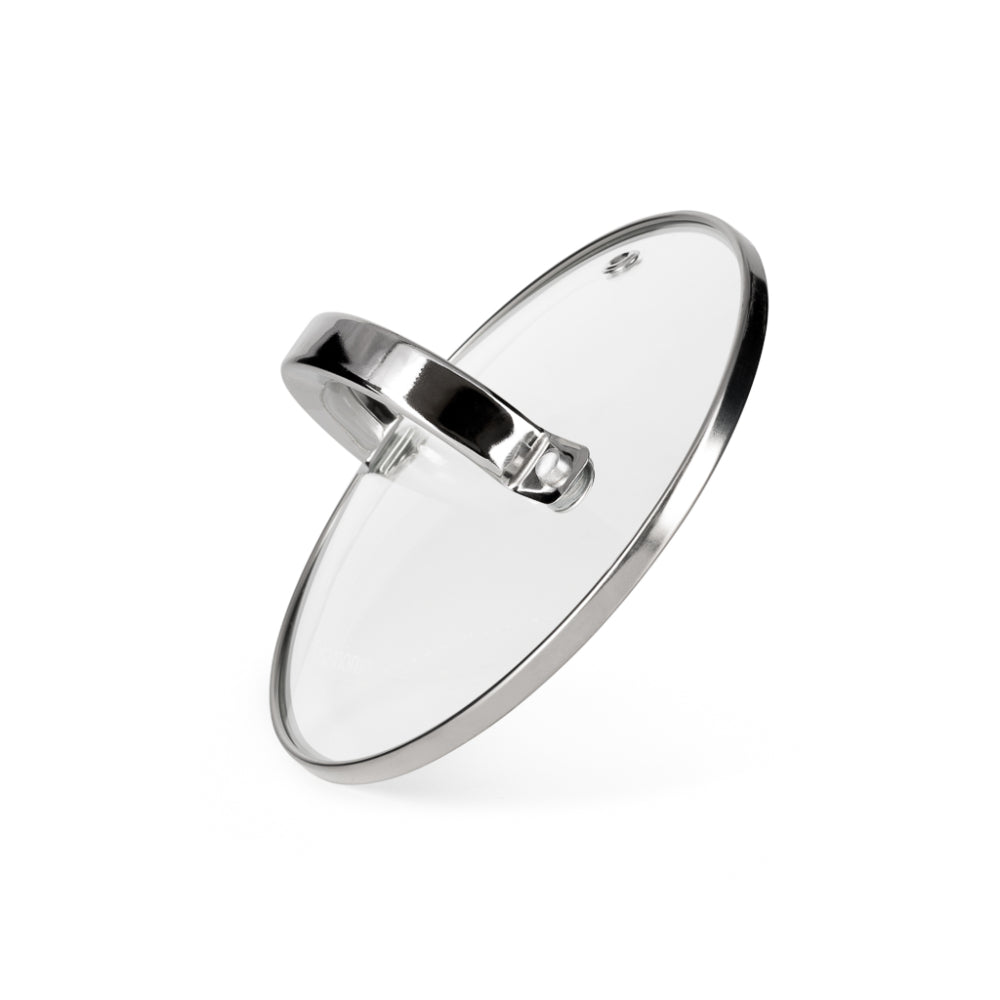 قدر فيسمان للطهي بغطاء زجاجي سعة 1300 مل مع علامة قياس، مصنوع من الفولاذ المقاوم للصدأ 18/10 Inox30، سلسلة فيلينا