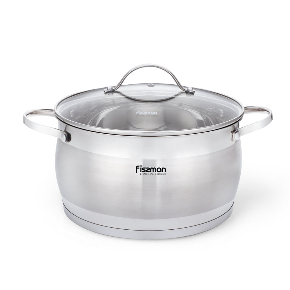 Fissman Stainless Steel Saucepan 24 cm / 6.1 l Fabiana