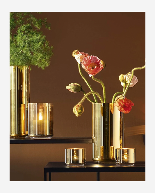 LSA Karat Gold Tealight Holder