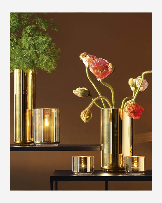 LSA Karat Gold Vase