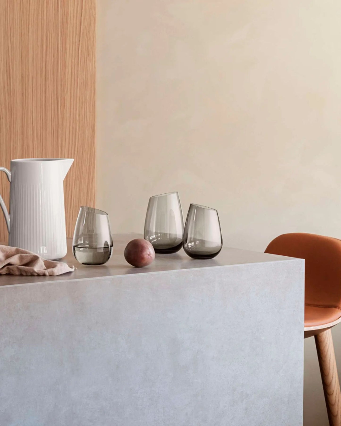 كوب إيفا سولو 541043، سعة 380 مل، لون رمادي دخاني