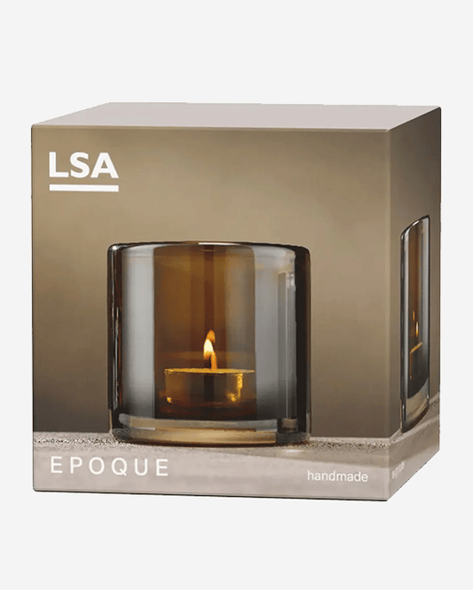 حامل شموع صغير LSA Amber Lustre Epoque