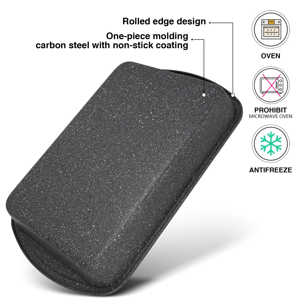 شواية فيسمان 38 سم من الفولاذ الكربوني مع طلاء غير لاصق