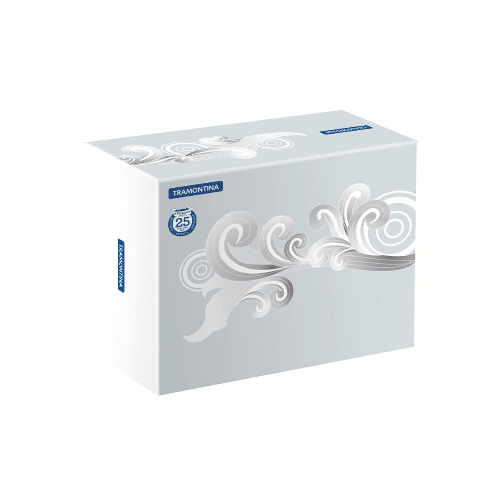 ترامونتينا منذ عام 1911، صنع في البرازيل، قدر طهي من الفولاذ المقاوم للصدأ يعمل بالطاقة الشمسية مع غطاء ومقابض وقاعدة ثلاثية الطبقات، 28 سم، 11.9 لتر