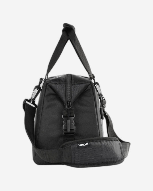 00066148-حقيبة تبريد إيجلو ماكس كولد إيفرغرين سناب داون، 12 علبة - أسود