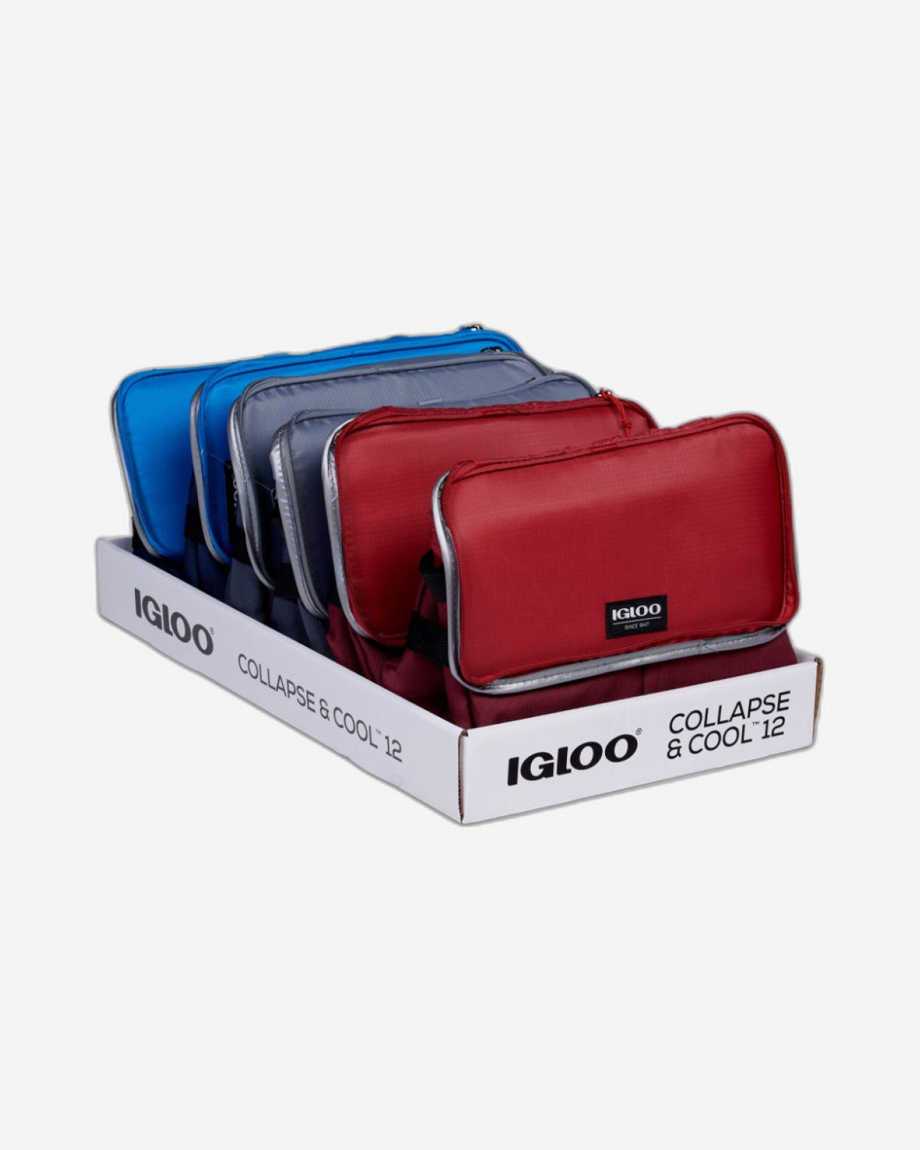 تشكيلة إيجلو-كولابس آند كول ١٢ قطعة صلبة - أزرق/أسود