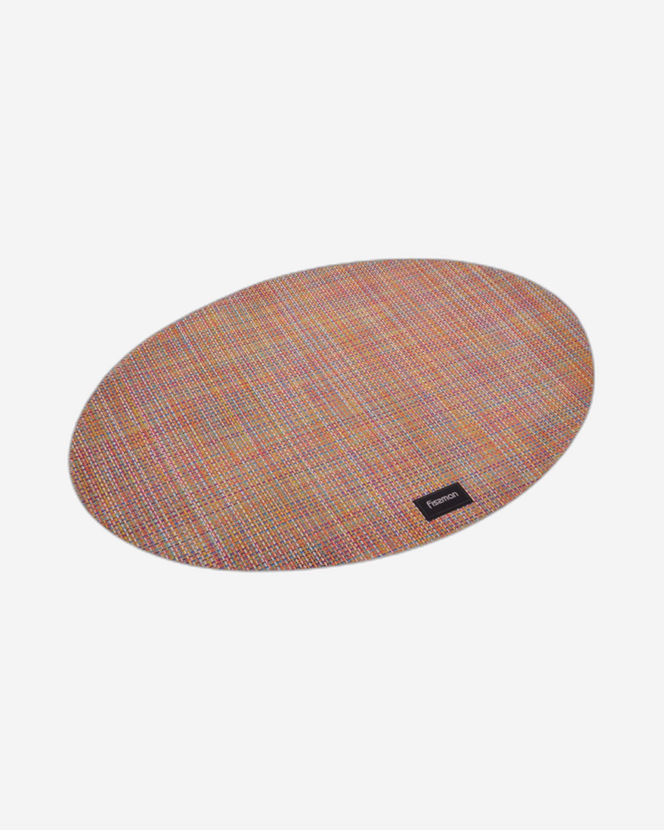 مفارش طاولة بيضاوية منسوجة من فيسمان، مقاس 45×30 سم (PVC)