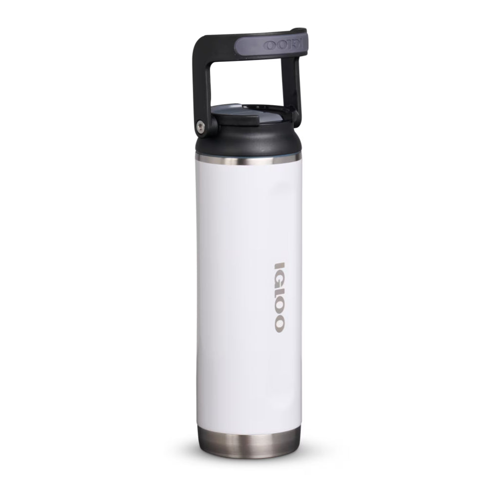 00071084-Igloo-زجاجة رياضية من الفولاذ المقاوم للصدأ سعة 20 أونصة - WHT.SSTL