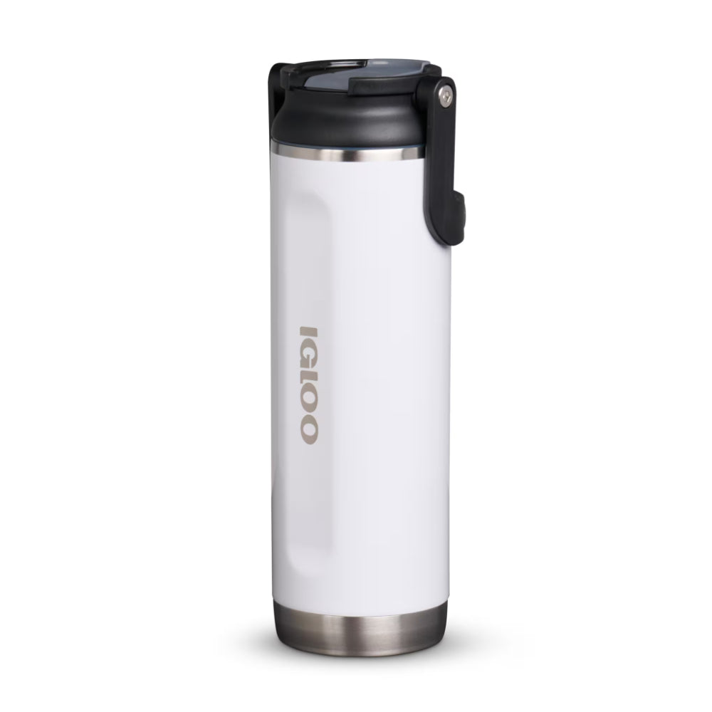 00071084-Igloo-زجاجة رياضية من الفولاذ المقاوم للصدأ سعة 20 أونصة - WHT.SSTL