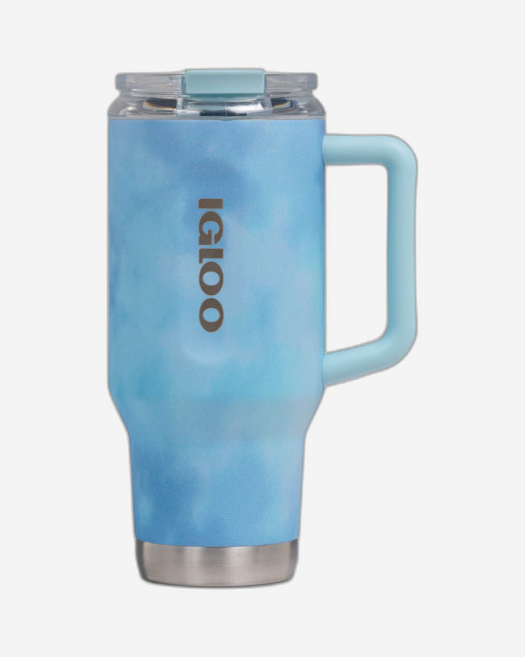 00071309-Igloo - كوب سفر قابل للتقليب والشرب، سعة 32 أونصة، أزرق فاتح