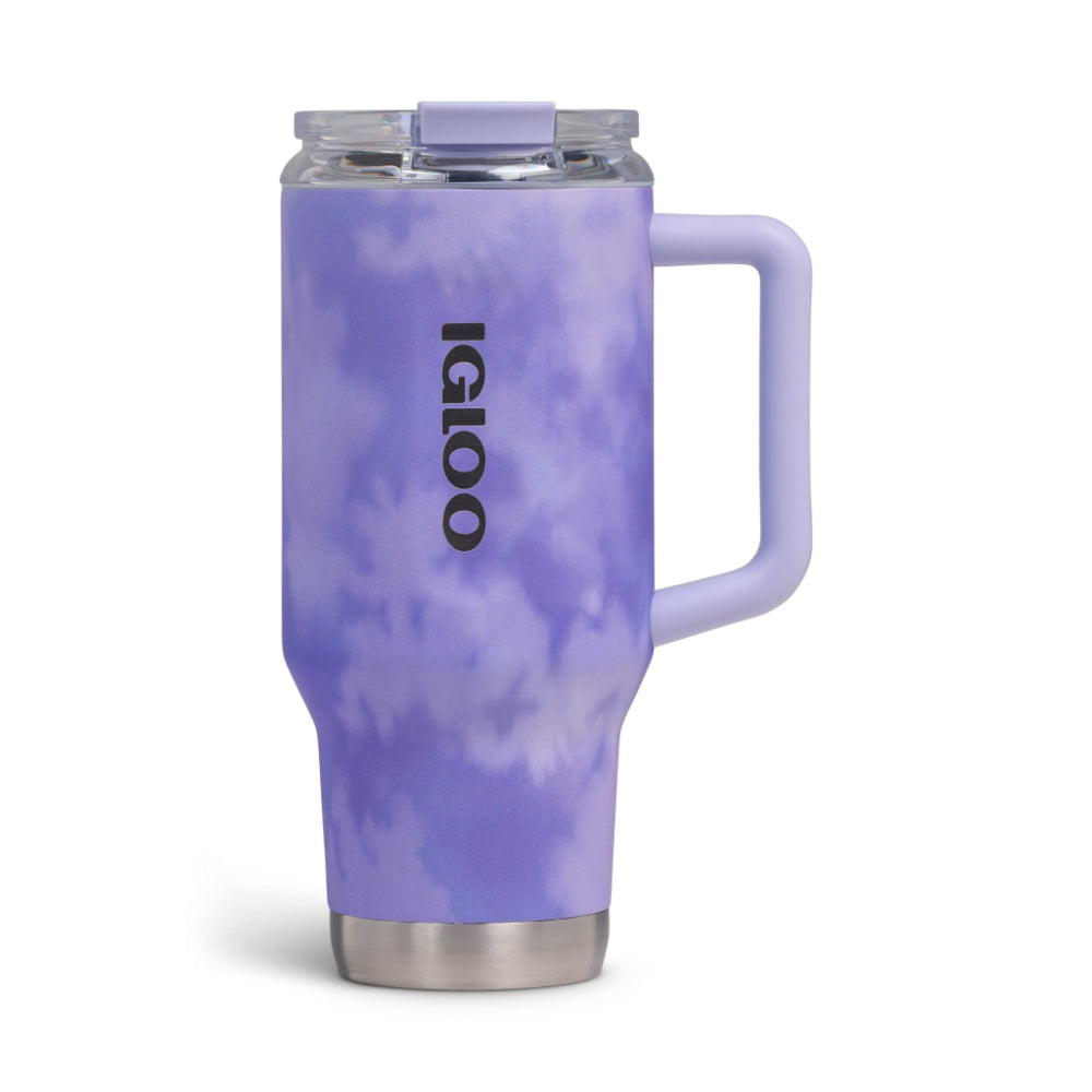 00071310-Igloo - 32 Oz Flip ‘n’ Sip Travel Mug - Lilac