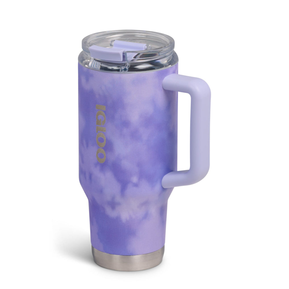 00071310-Igloo - كوب سفر قابل للتقليب والشرب، سعة 32 أونصة، لون أرجواني
