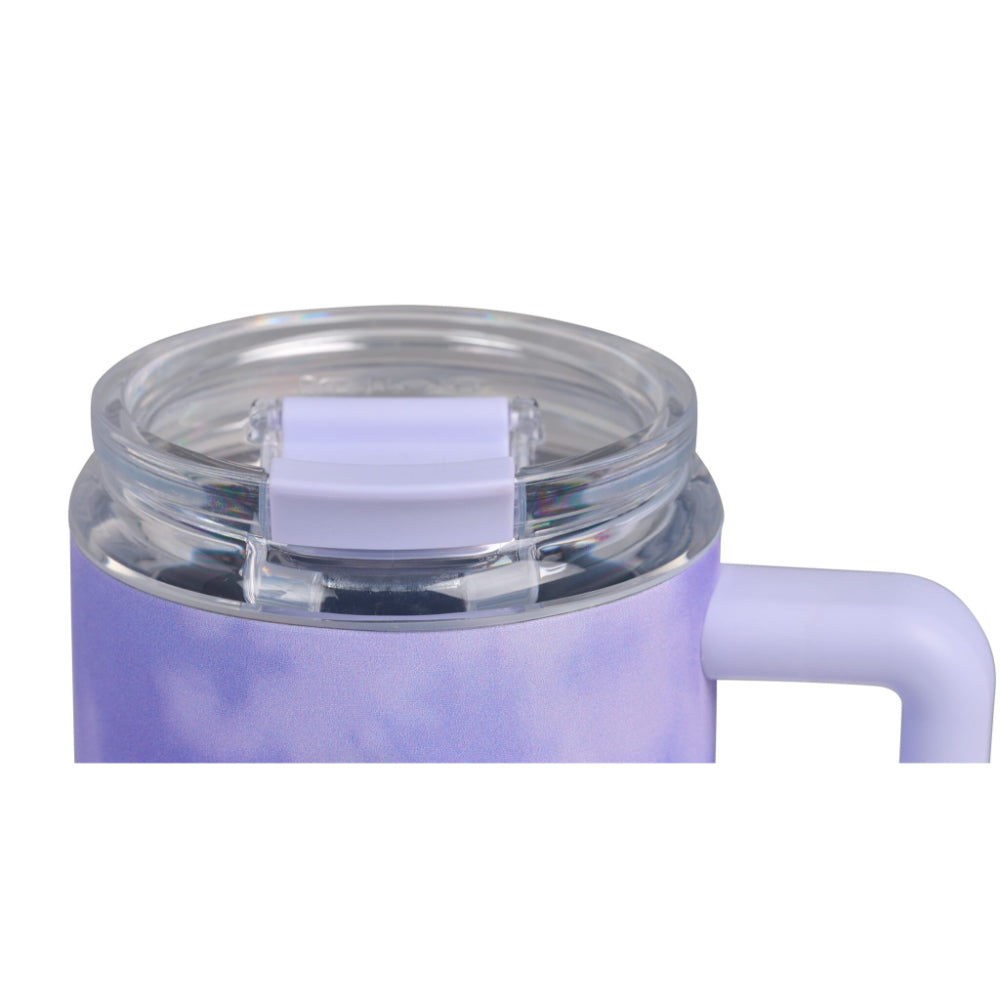 00071310-Igloo - كوب سفر قابل للتقليب والشرب، سعة 32 أونصة، لون أرجواني