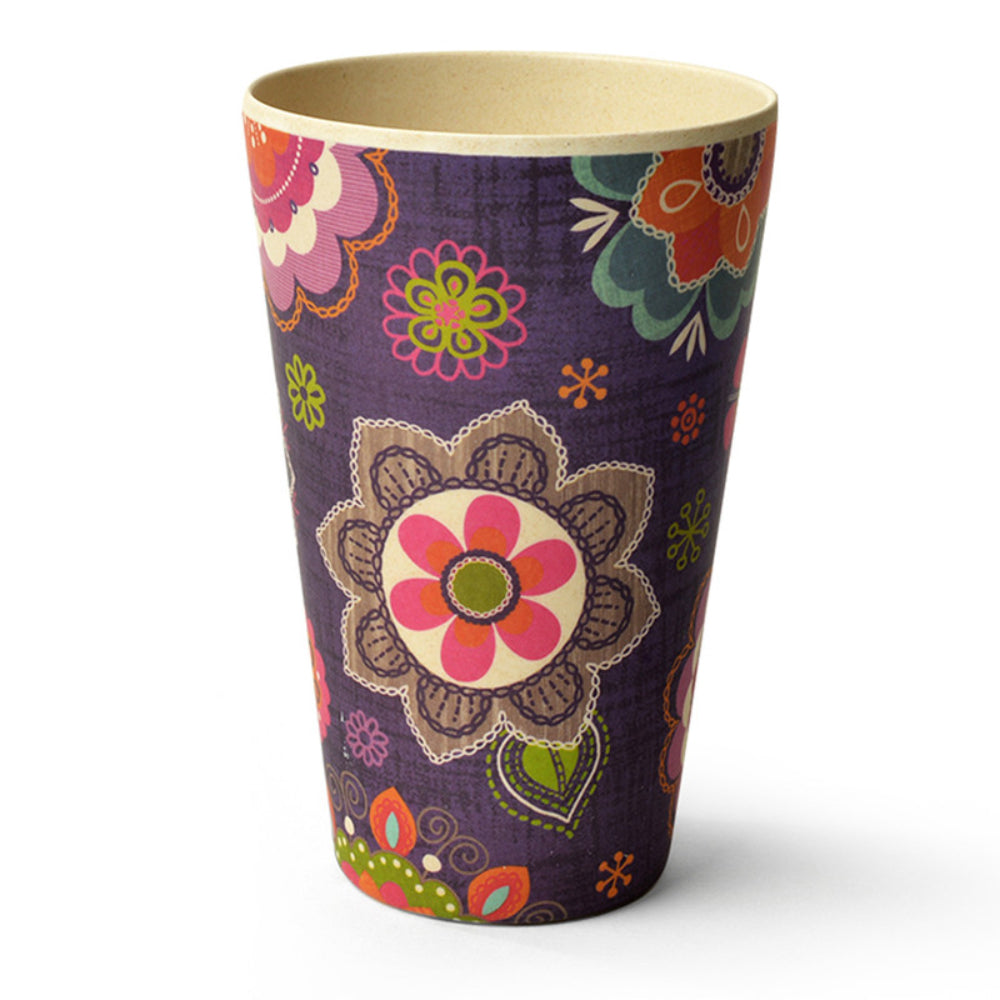 Fissman Purpur Printed Glass Purple/Green/Beige 400ml