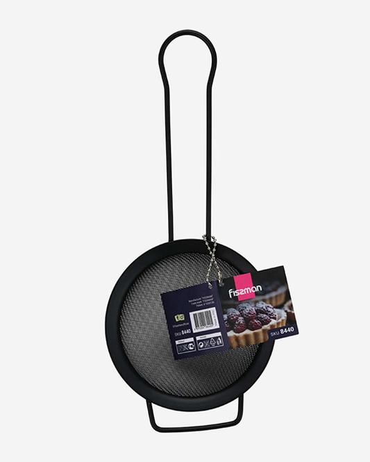 مصفاة فيسمان ذات شبكة دقيقة 12 سم بمقبض