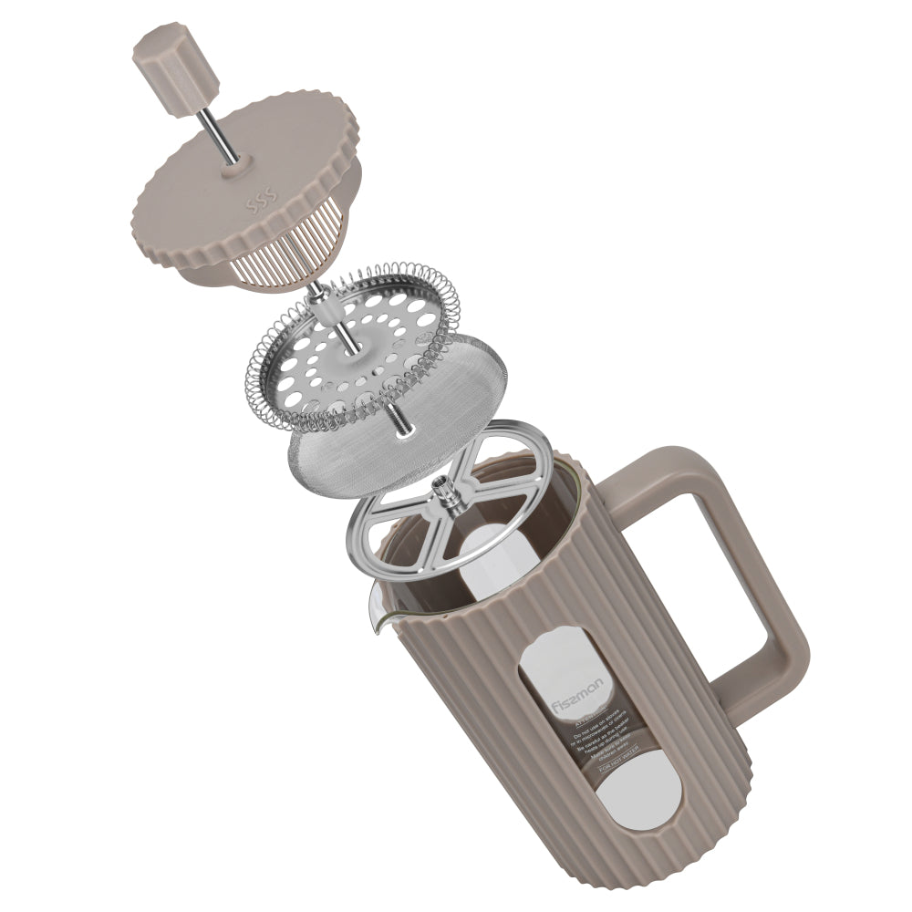 ماكينة تحضير القهوة الفرنسية فيسمان 600 مل (زجاج بوروسيليكات)