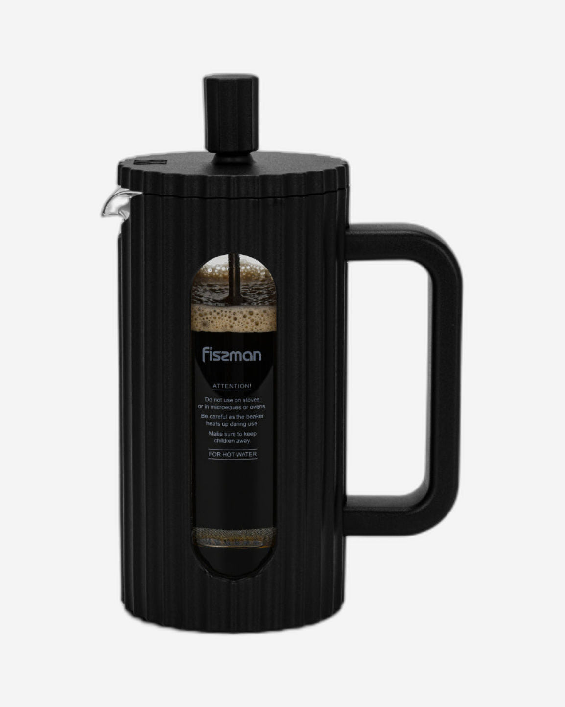 ماكينة تحضير القهوة الفرنسية من فيسمان، سعة 350 مل (زجاج بوروسيليكات)