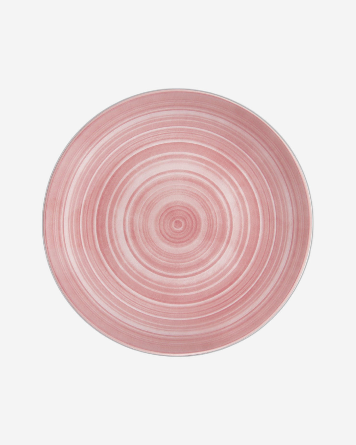 طقم عشاء أرلو من البورسلين الضحل، ١٢ قطعة، وردي، (٤ أطباق عشاء، ٤ أطباق جانبية، ٤ أوعية صغيرة)