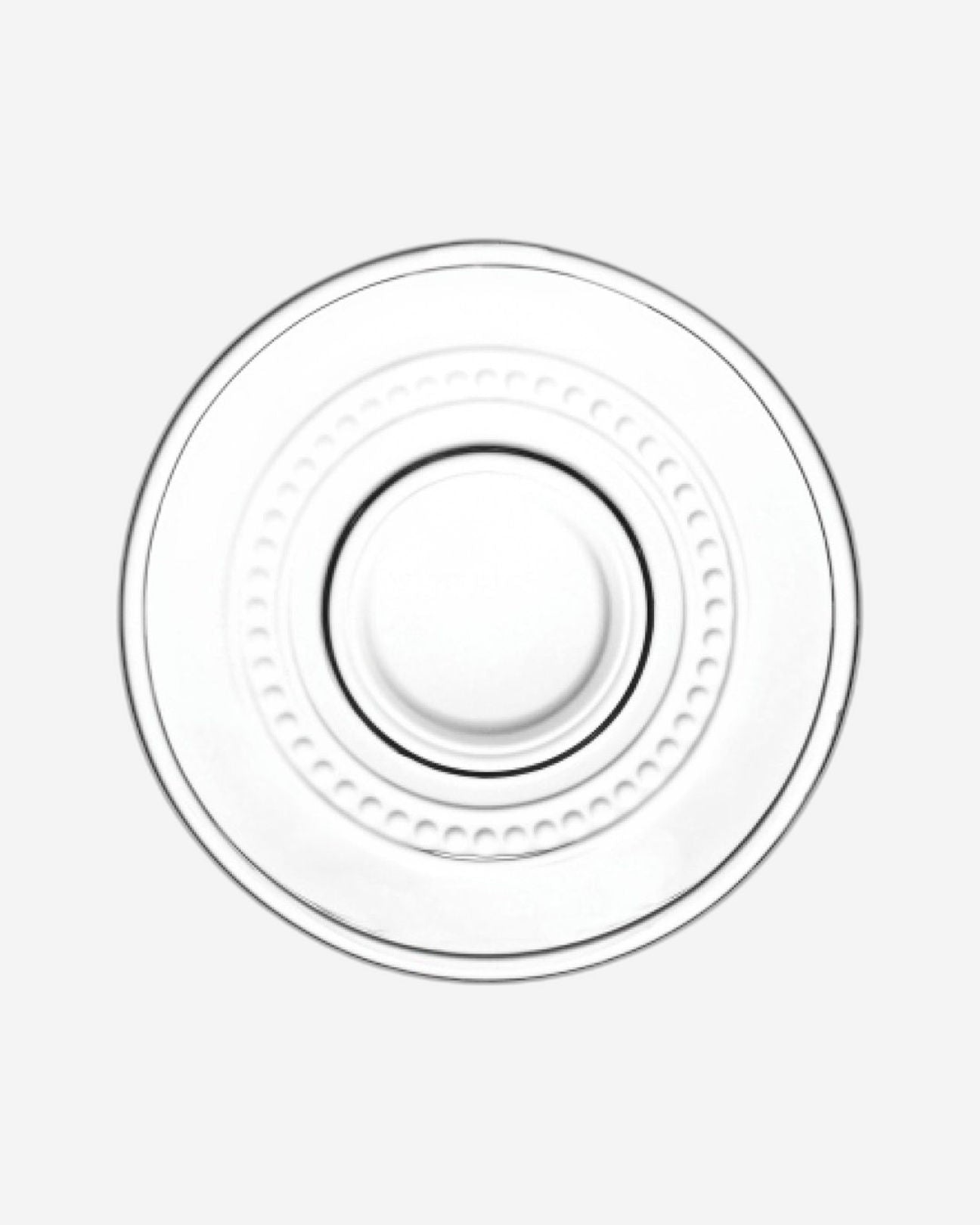 طقم فناجين شاي زجاجية مع صحون من دوياليكس - 190 مل، 12 قطعة، شفاف (CS-058A)