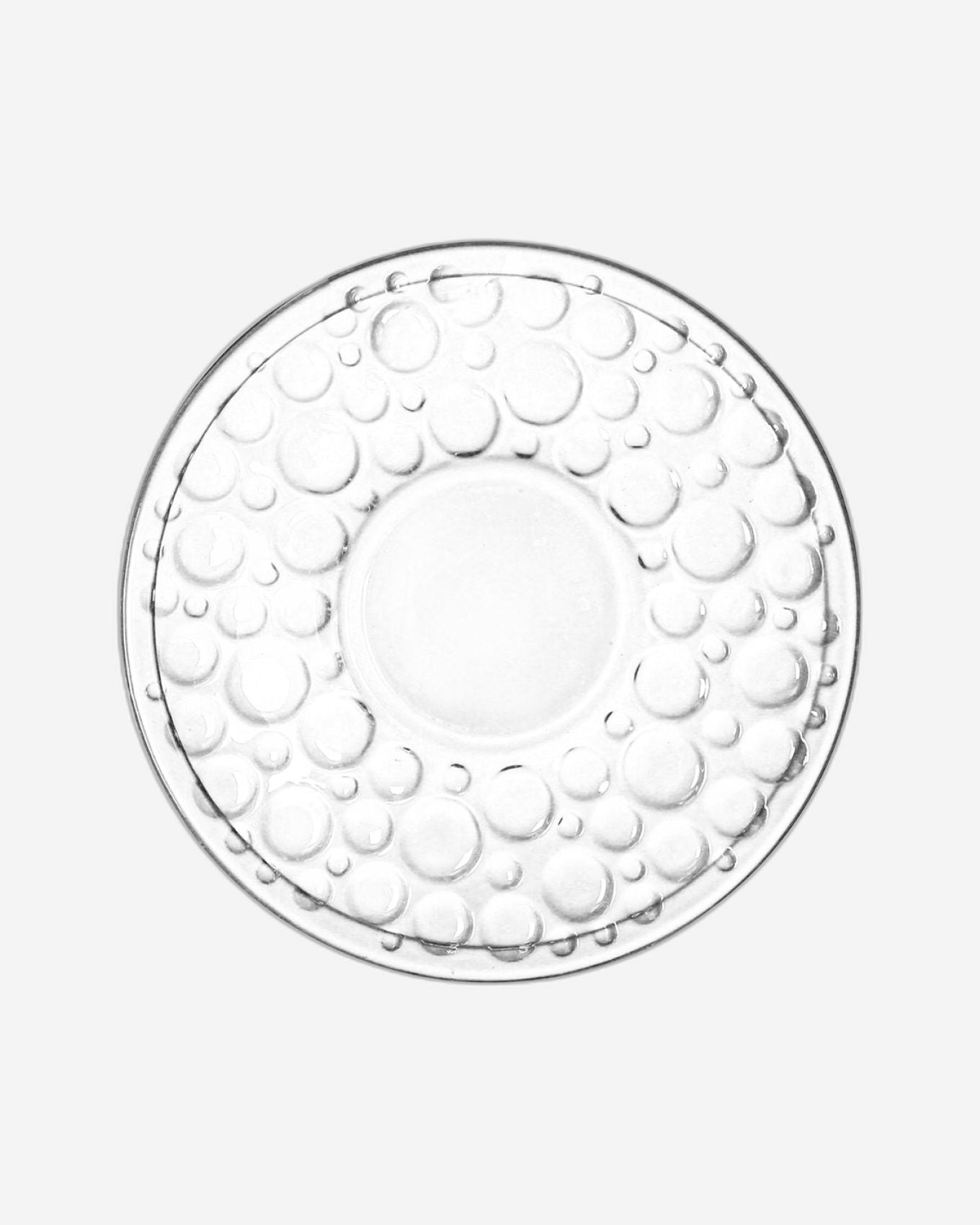 طقم فناجين شاي وصحن زجاجي من دوياليكس - ١٢٠ مل، ١٢ قطعة، شفاف (CS-158C)