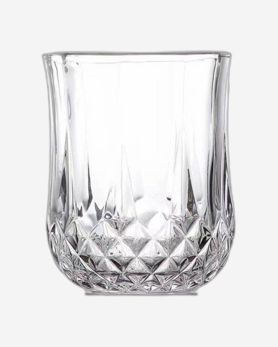 طقم أكواب زجاجية مزدوجة الجدار من كويزين آرت تارا، زجاج عالي البورسليكات، 270 مل، قطعتين