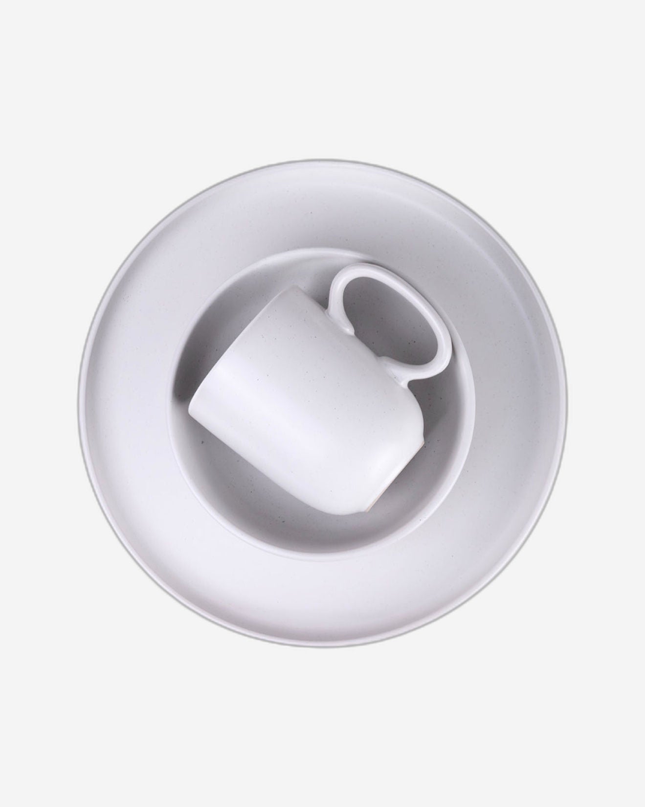 طقم عشاء من الخزف الحجري من كويزين آرت ULA، مكون من 12 قطعة - رمادي