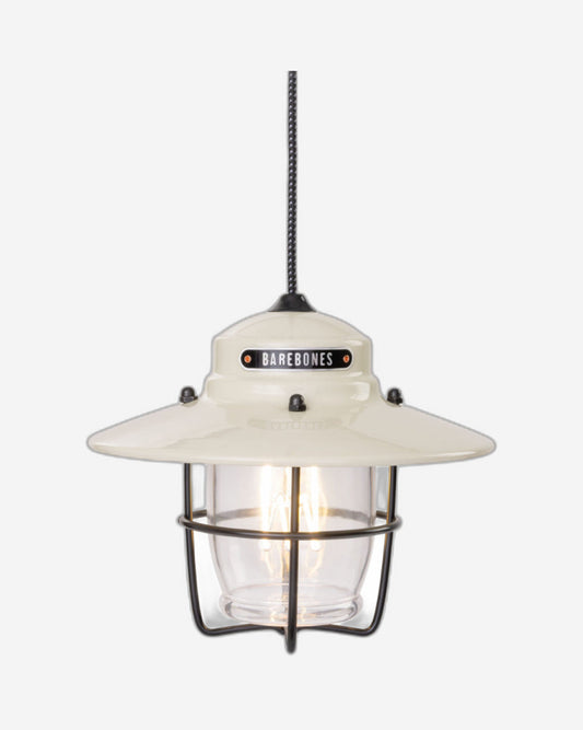 Barebones - مصباح معلق Outpost - أبيض عتيق