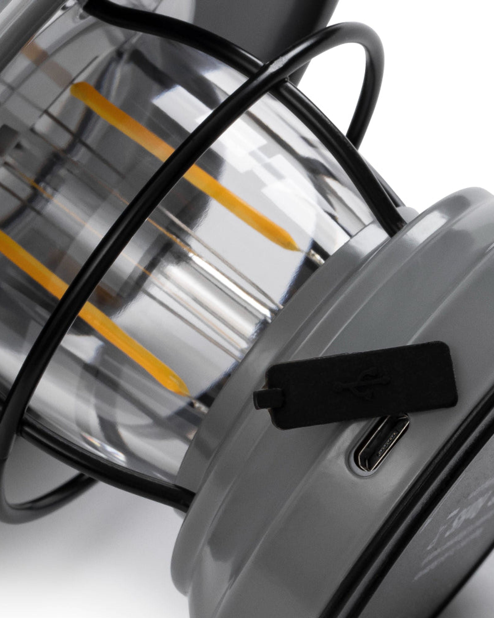 بيربونز - فانوس إديسون الصغير (رمادي داكن)