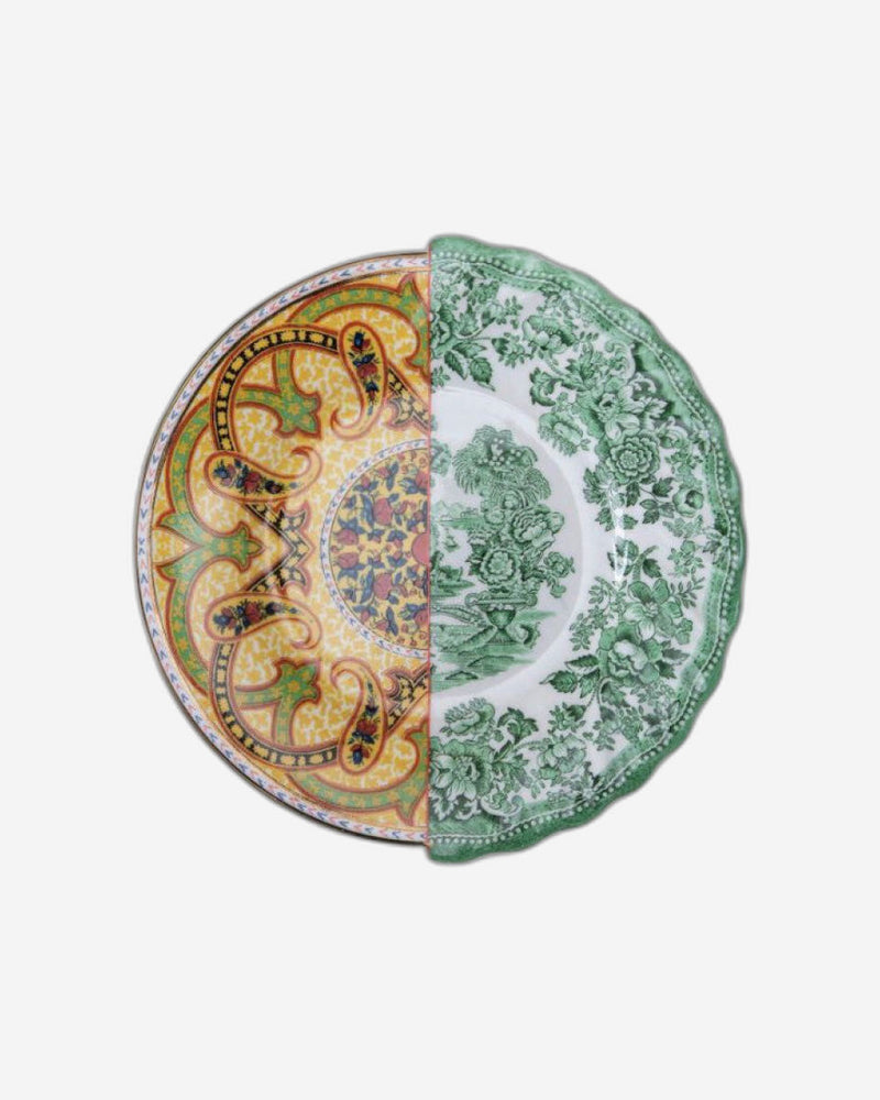 Seletti DESSERT PLATE IN PORCELAIN "HYBRID-SRAVASTI" ø Cm.20 h.1,3