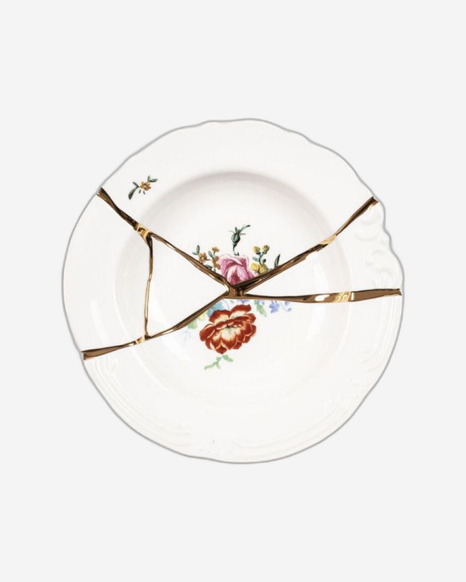 وعاء حساء سيليتي كينتسوجي-إن'2 من البورسلين