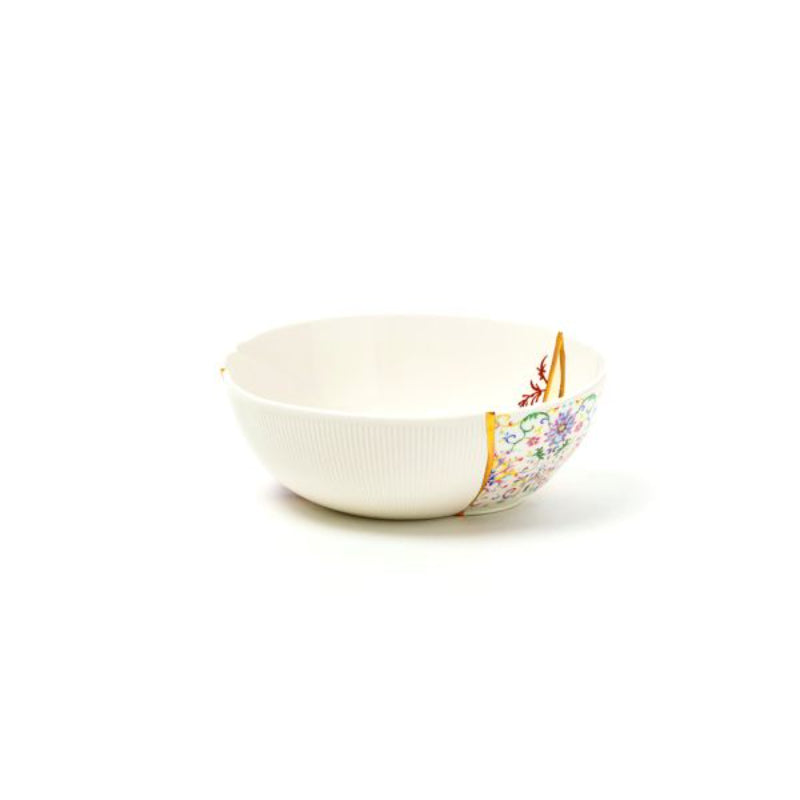 Seletti "KINTSUGI-n'1" BOWL IN PORCELAIN ø Cm.19 h.7,2
