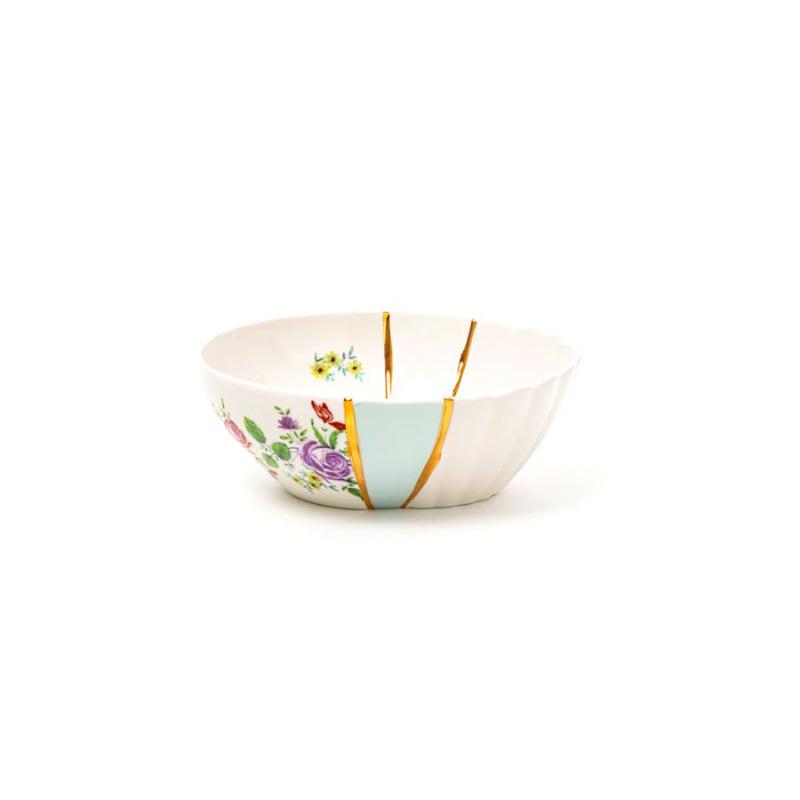 Seletti "KINTSUGI-n'3" BOWL IN PORCELAIN ø Cm.19 h.7,2