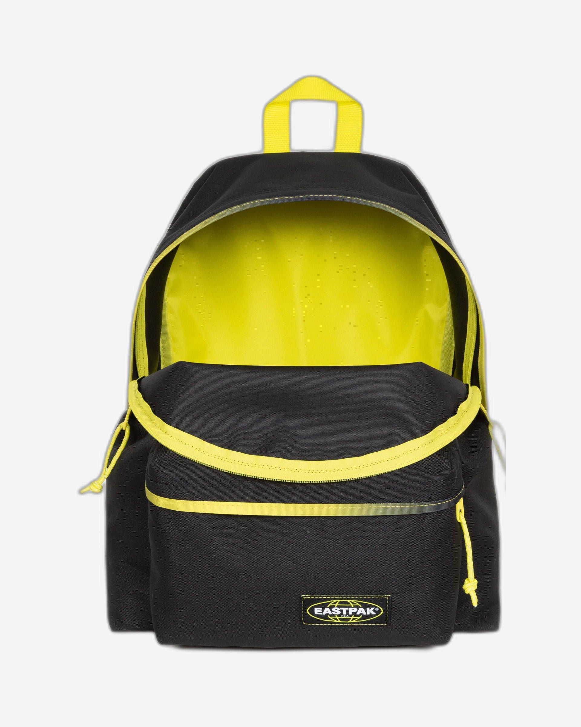 حقيبة ظهر Eastpak Padded Pak'R Kontrast Grade Lime متوسطة الحجم - EK0006201E4