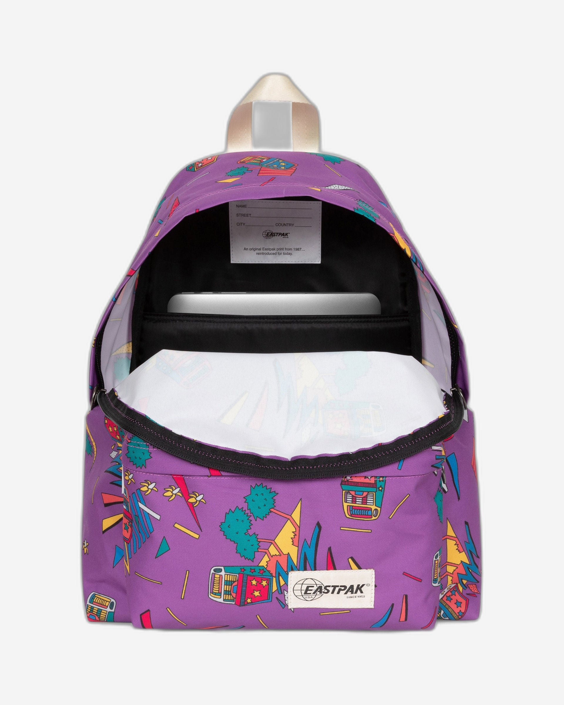 حقيبة ظهر Eastpak Padded Pak'R Juke Box متوسطة الحجم - EK0006206O31