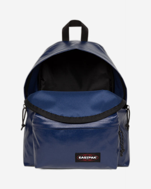 حقيبة ظهر Eastpak Padded Pak'R لامعة باللون الأزرق البحري متوسطة الحجم - EK0006209J81