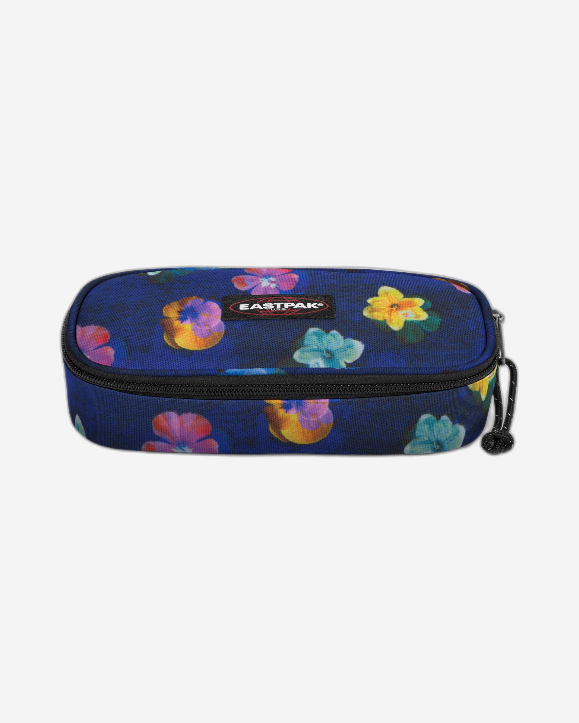 Eastpak Oval Single Flowerblur Navy Hard Pencil Case
