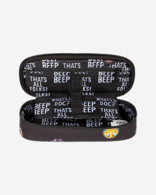 مقلمة إيستباك بيضاوية الشكل، لوني تونز، سوداء، كبيرة وصلبة