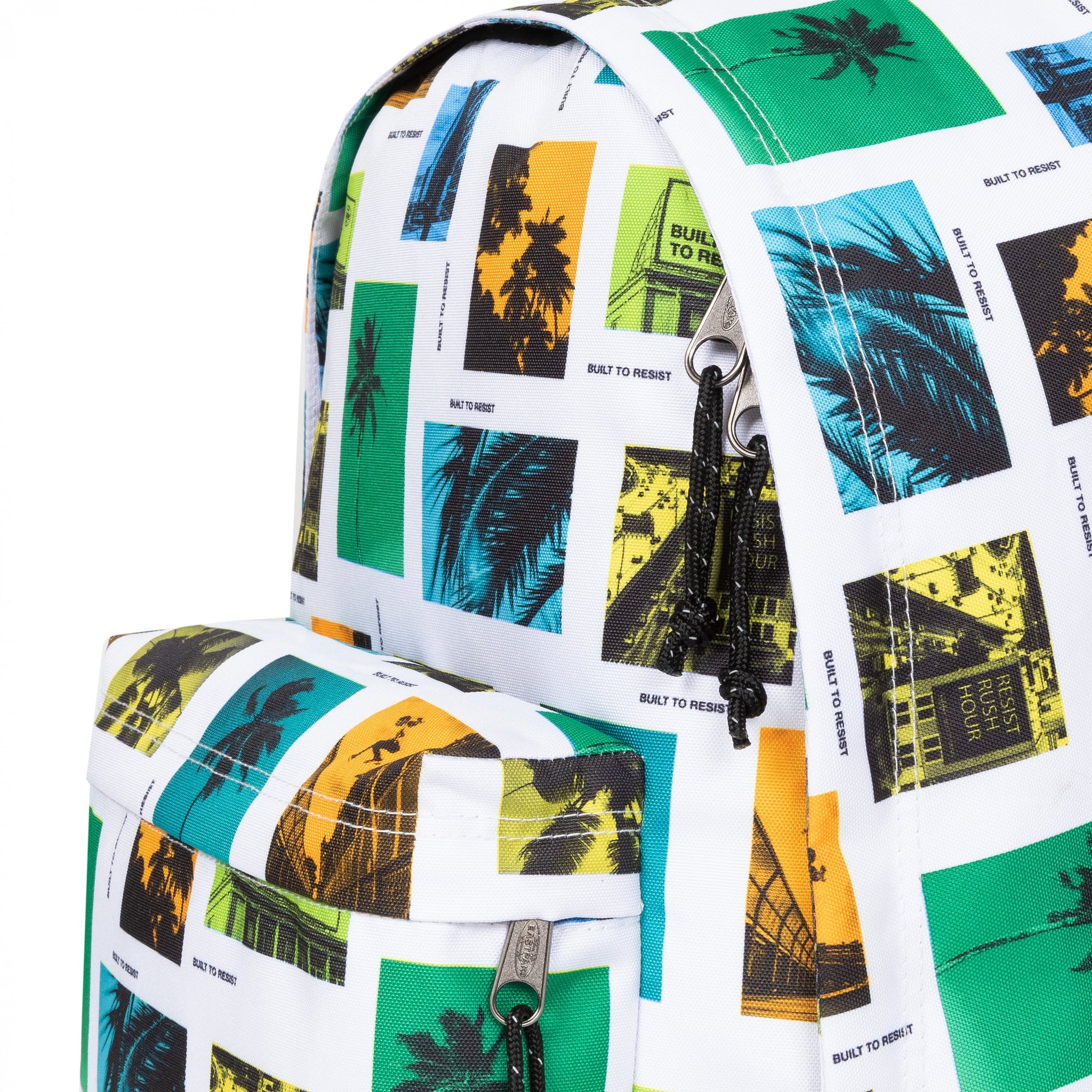 حقيبة ظهر Eastpak Out Of Office City Bay White متوسطة الحجم مع حماية للكمبيوتر المحمول - EK0007676O11