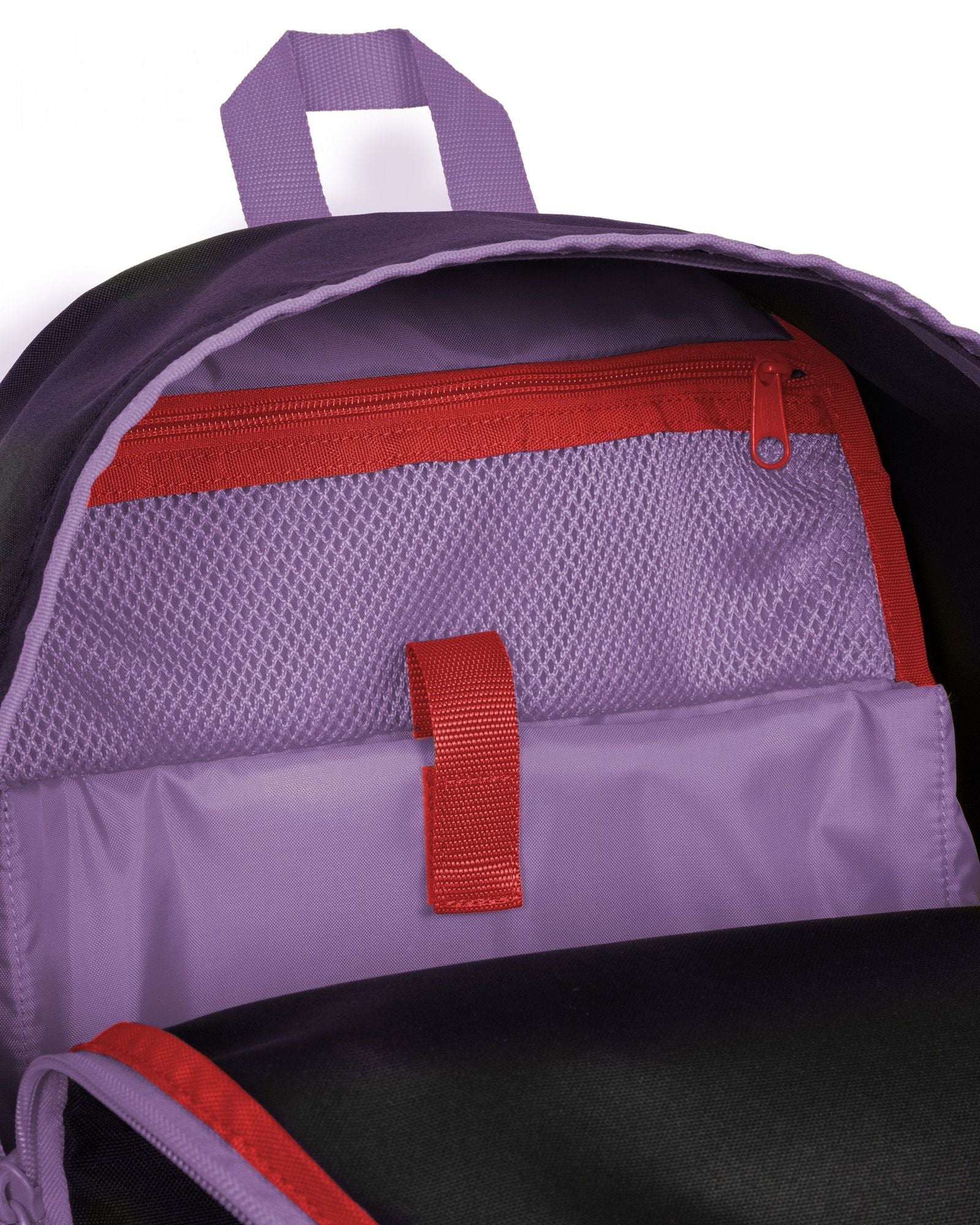 حقيبة ظهر إيستباك متوسطة الحجم للاستخدام خارج المكتب - لون أحمر بنفسجي متباين - EK000767U661