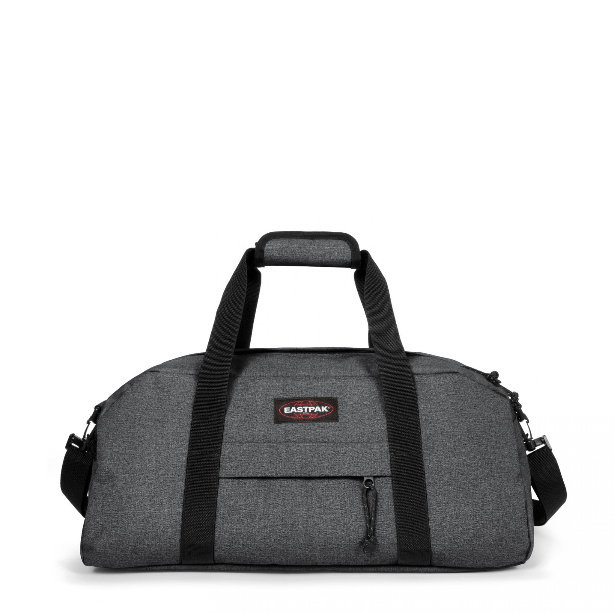 Eastpak Stand + Black Denim Small Duffle Bag